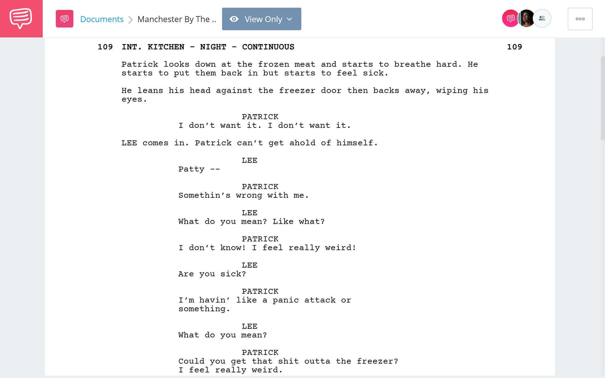 Manchester By The Sea Script Teardown -Patrick's Breakdown- StudioBinder Scriptwriting Software