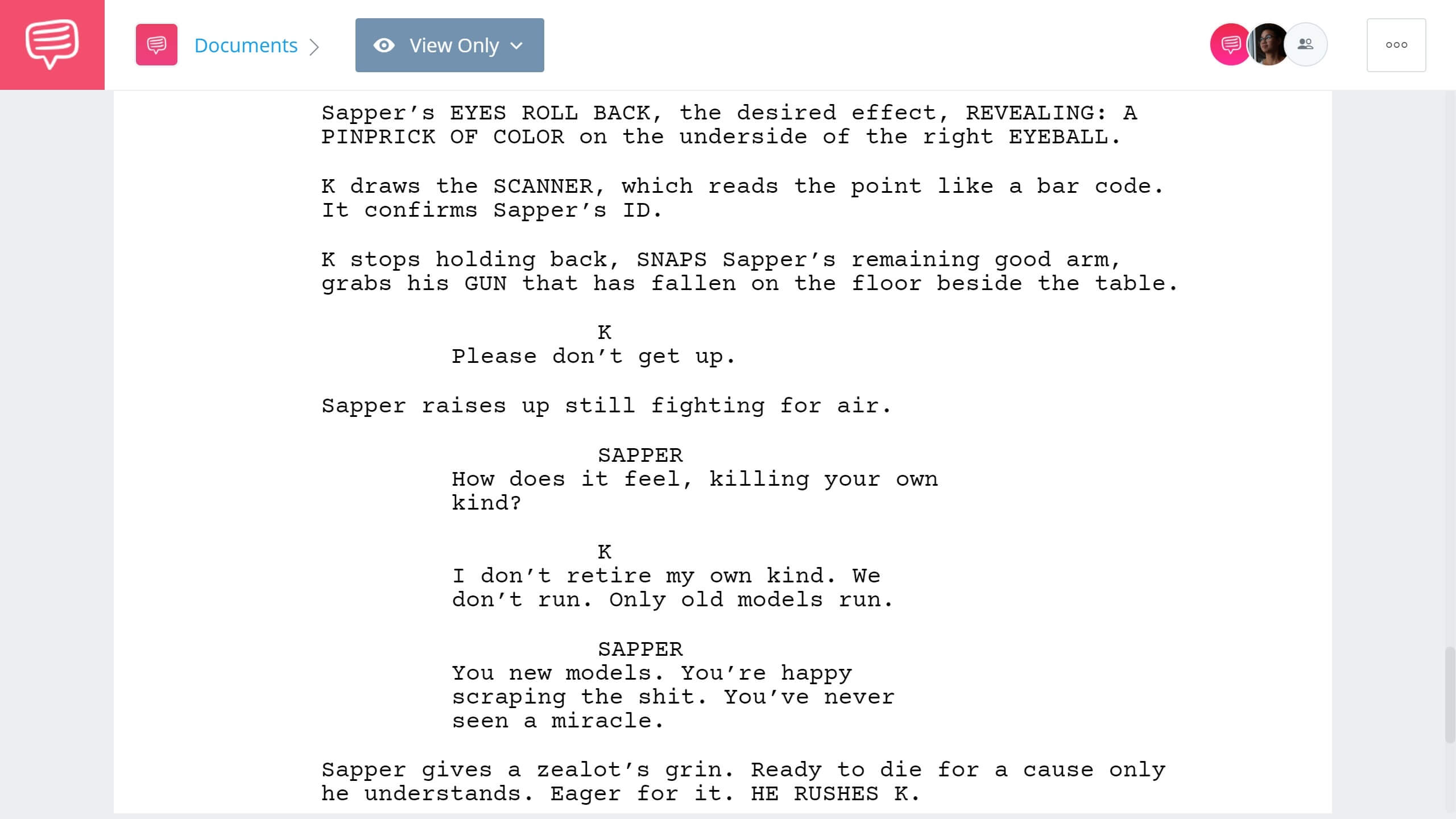 Blade Runner 2049 Script Teardown - Opening Scene - StudioBinder Screenwriting Software