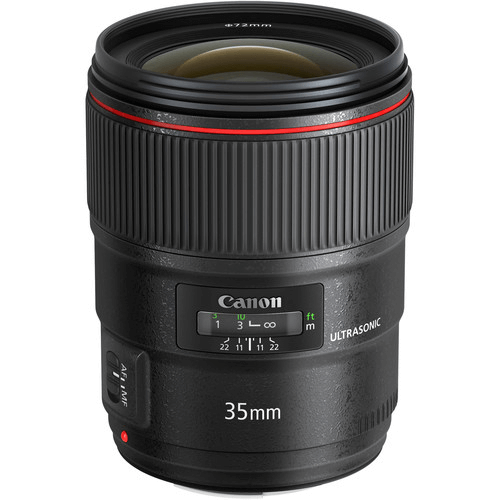 Best Canon Camera Lenses - Canon EF 35mm f1.4L II USM