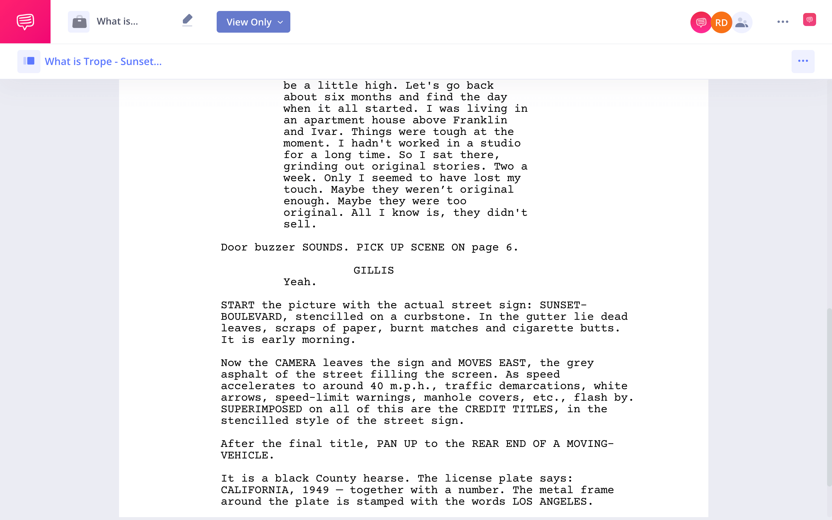 What is Trope Example of Its Me Trope in Sunset Boulevard StudioBinder Screenwriting Software