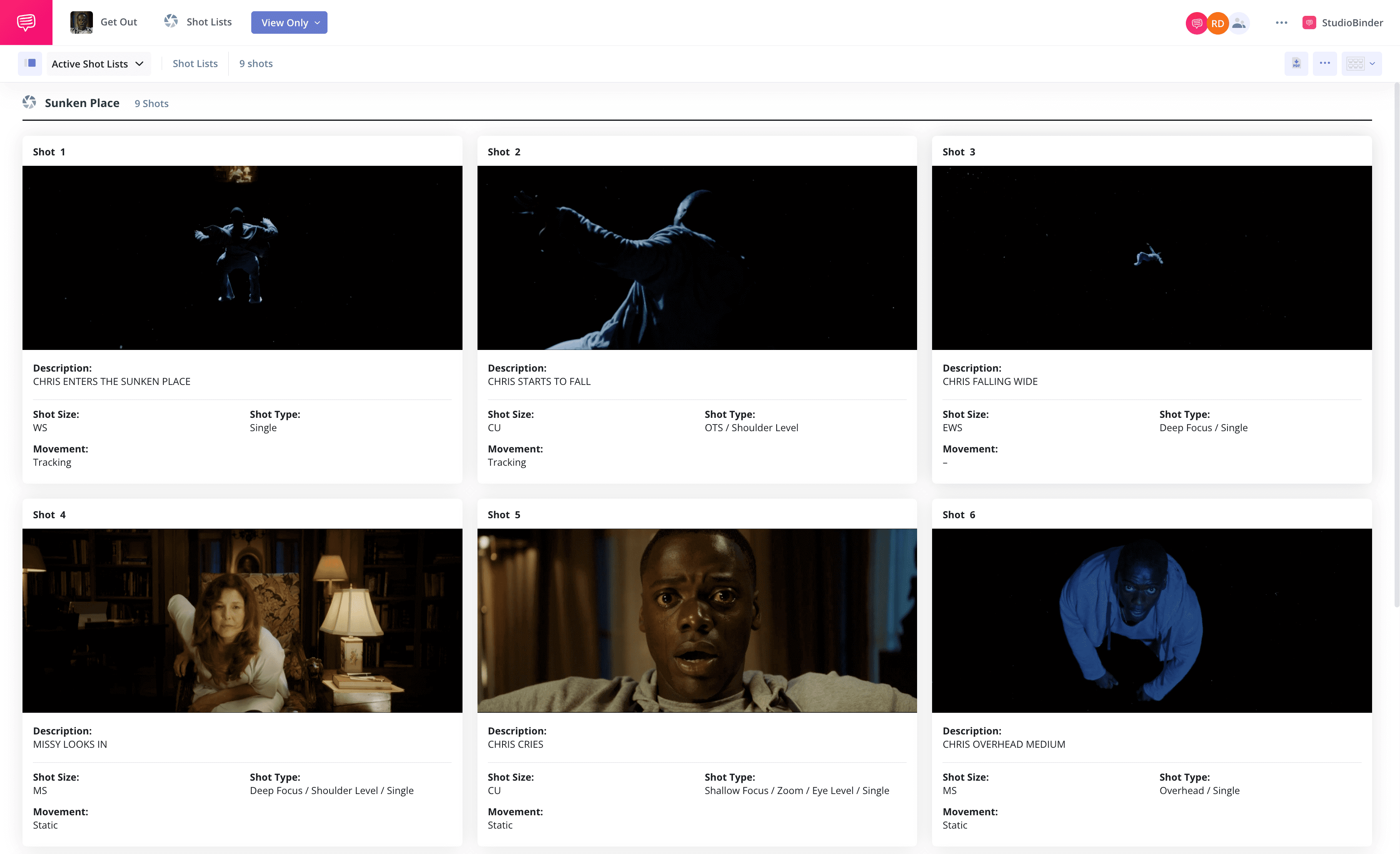 What is Frame Rate Get Out Shot List StudioBinder Shot Listing Software