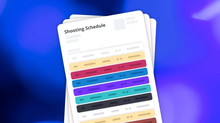 Shooting Schedule Pro Tips to Build a Momentum on Set StudioBinder