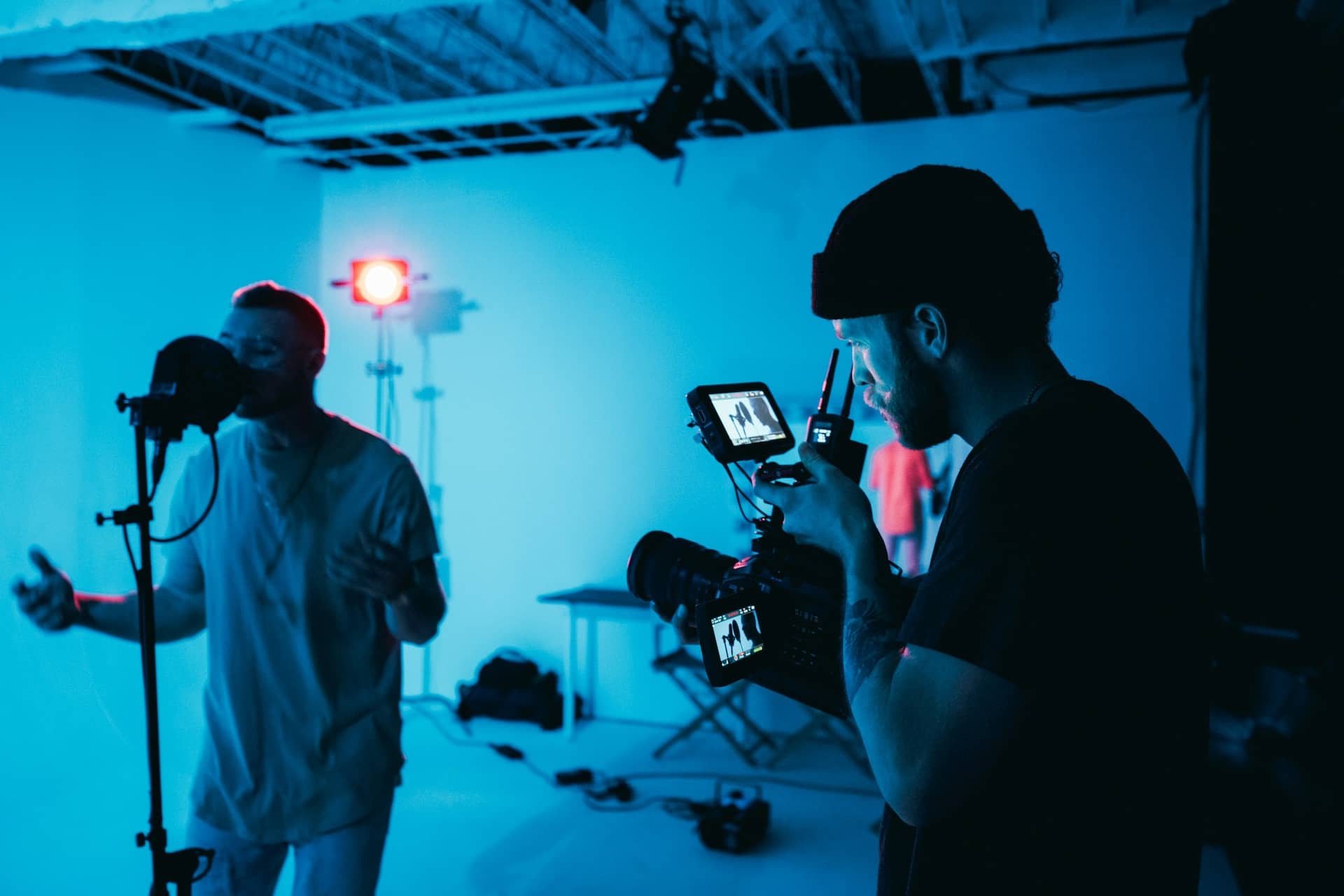 Film Lighting and Diffusion Lighting Movie Set