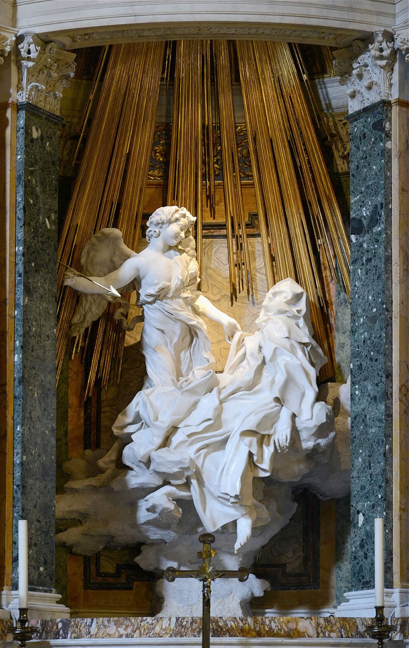 What is Baroque art The Ecstasy of Saint Teresa